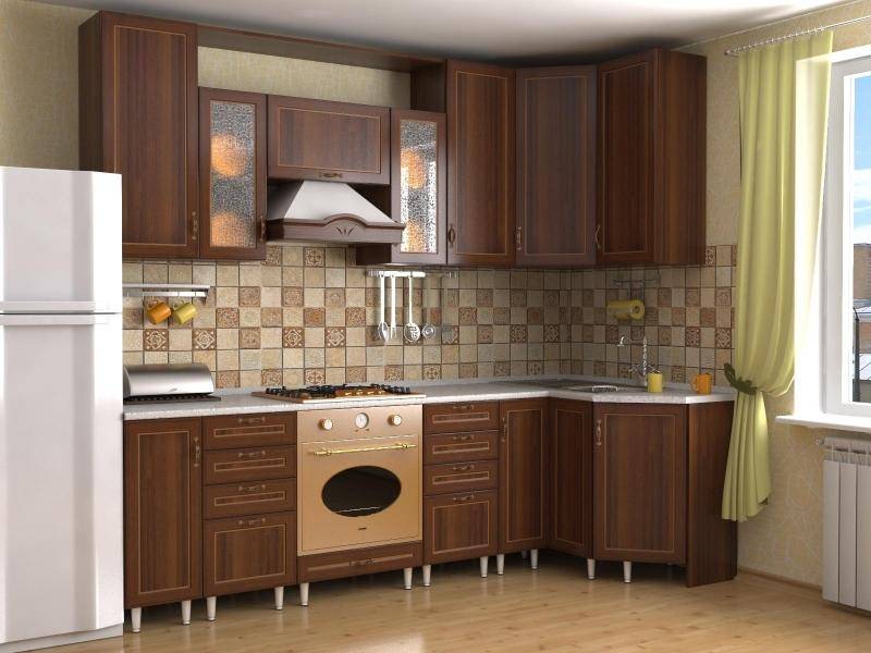 кухня екатерина рамка мдф орех в Нижневартовске