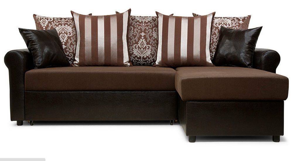 коричневый диван дм020 в Нижневартовске