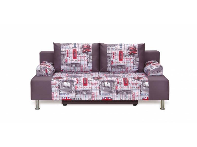 яркий прямой диван евро 3 в Нижневартовске