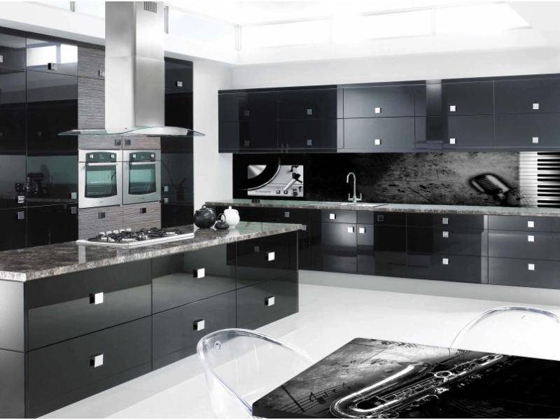 черная кухня модерн 8 в Нижневартовске