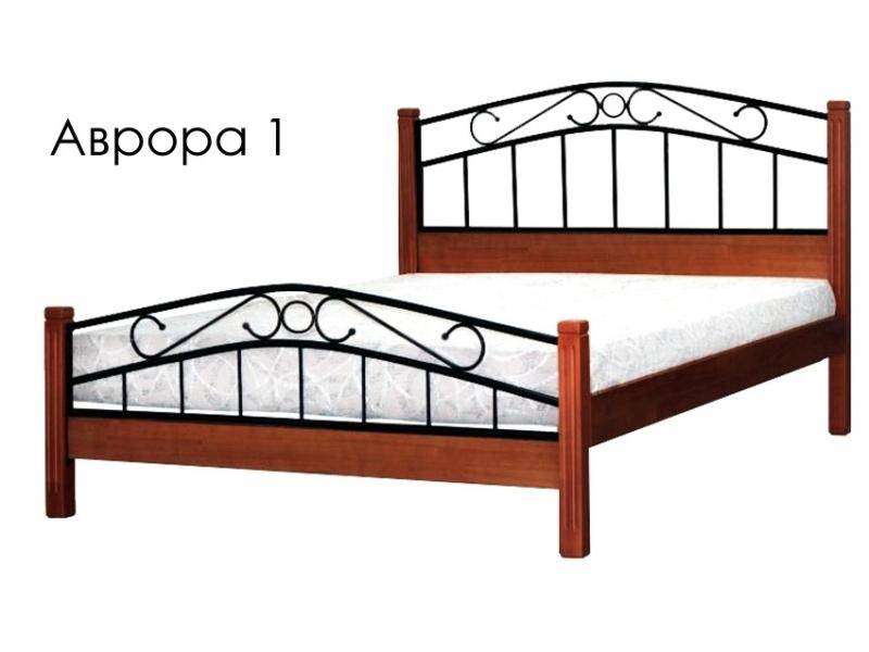 кровать аврора 1 с элементами ковки в Нижневартовске