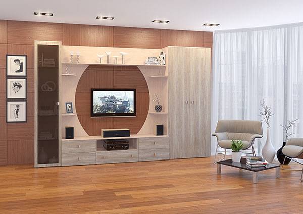 гостиная-11-мдф в Нижневартовске