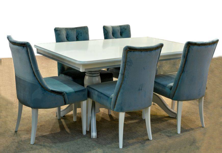 обеденная группа стол николь-2 и стул аморе в Нижневартовске