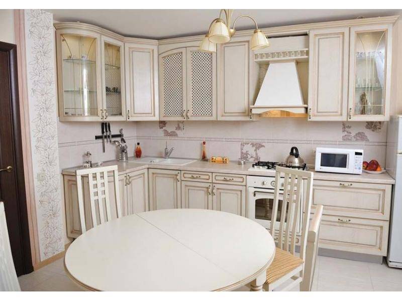 кухонный гарнитур угловой злата в Нижневартовске