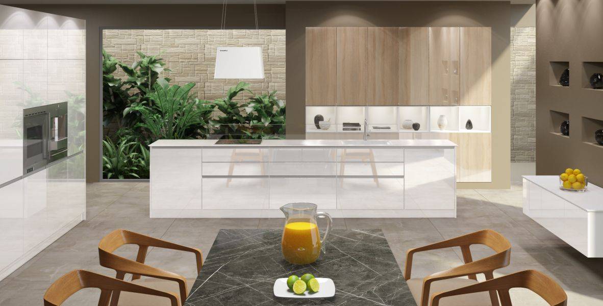 кухня лаката белая в Нижневартовске