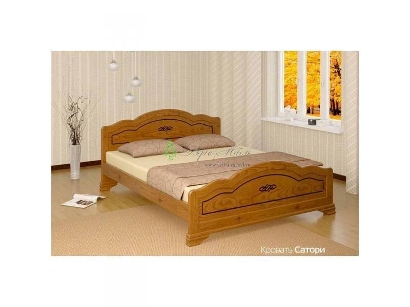 кровать из натурального дерева сатори в Нижневартовске