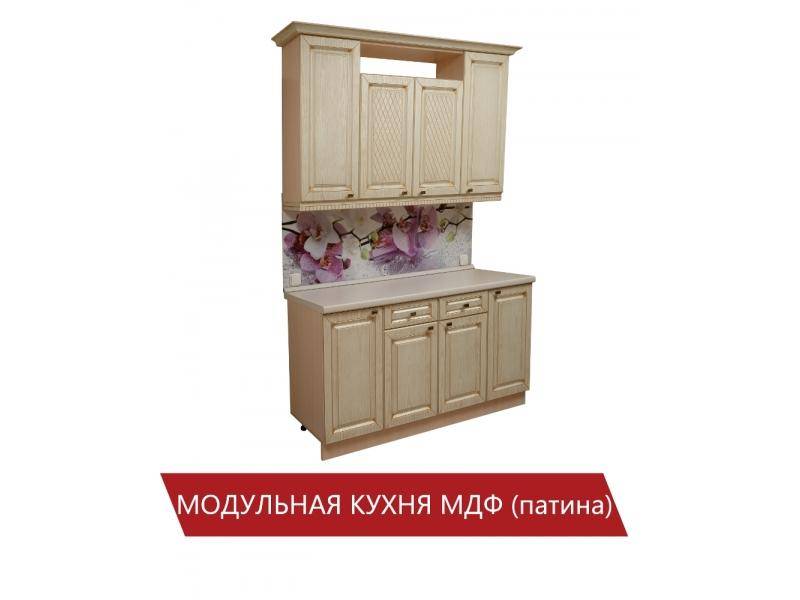 модульная кухня мдф (патина) в Нижневартовске