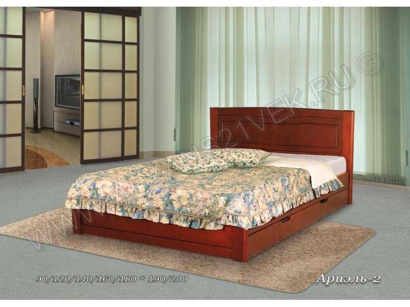кровать из дерева ариель 2 в Нижневартовске