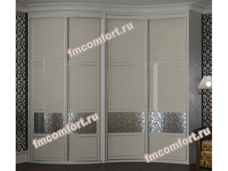 шкаф-купе радиусный к-6 в Нижневартовске