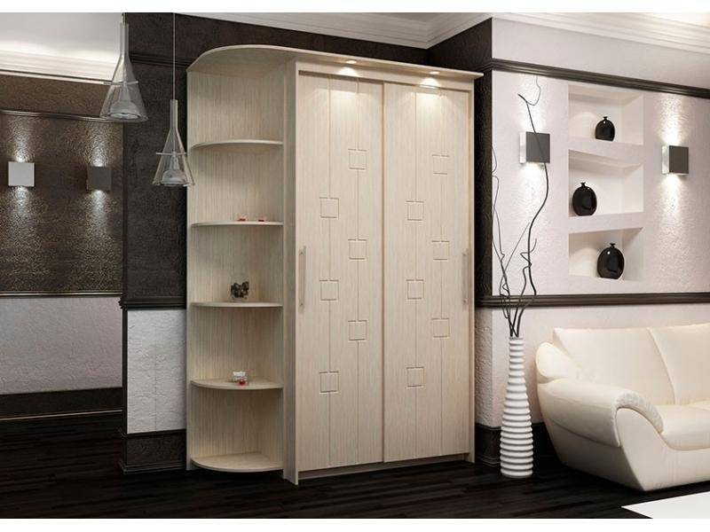 светлый шкаф в спальню купе-10 в Нижневартовске