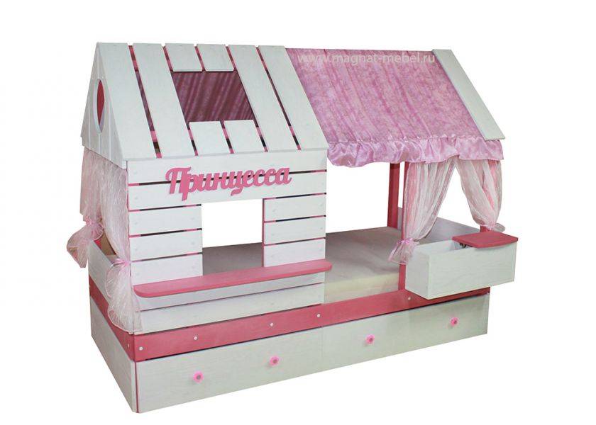 домик кроватка для детей принцесса в Нижневартовске