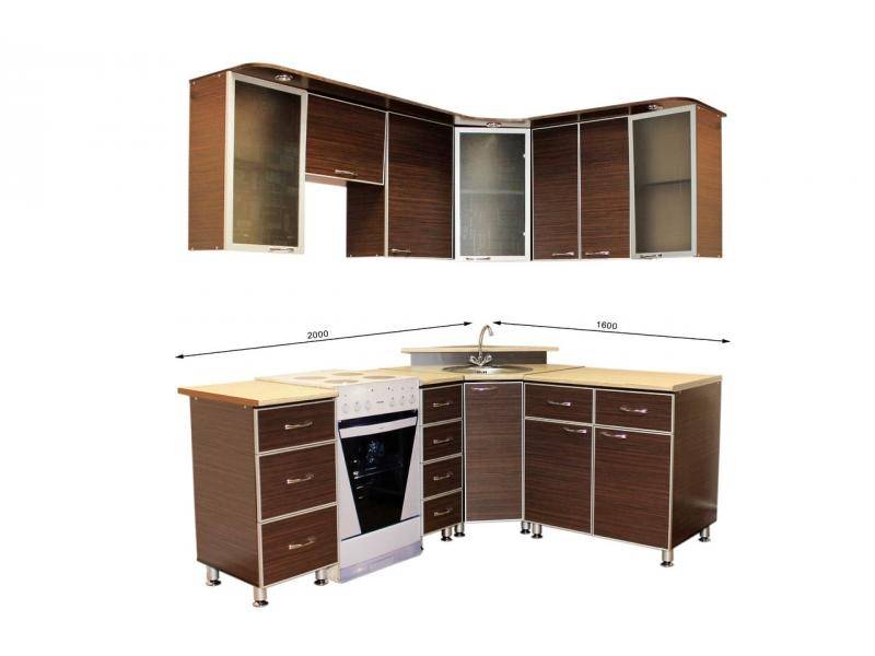 кухонный гарнитур угловой карина-1 в Нижневартовске