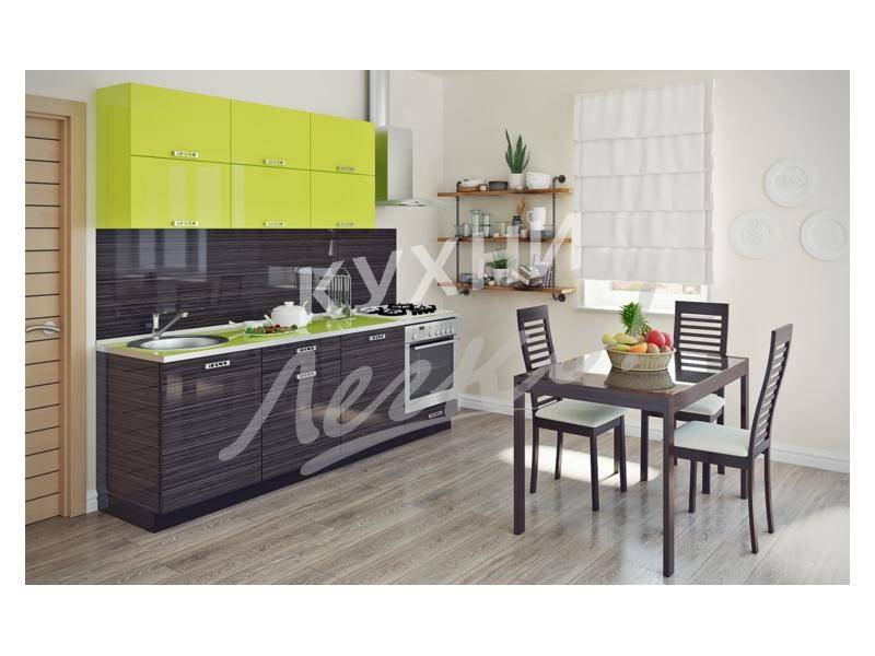 стильная прямая кухня в Нижневартовске