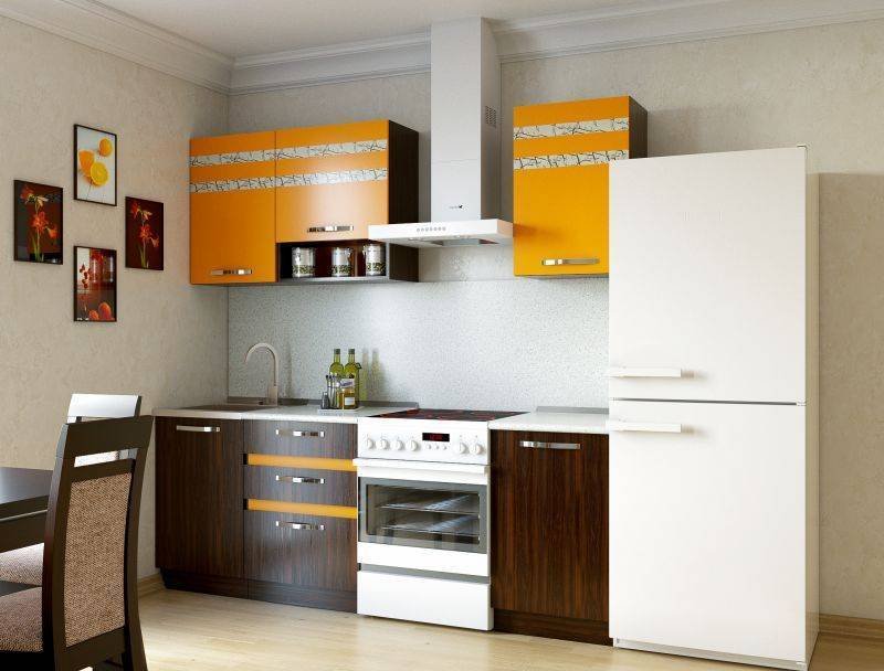 кухня прямая манго в Нижневартовске