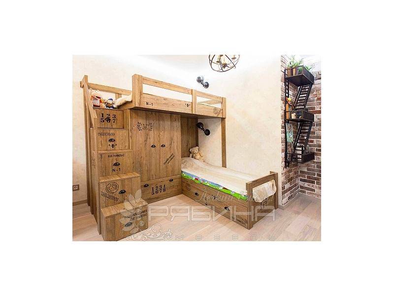 детская с двухъярусной кроватью техно-рокки в Нижневартовске