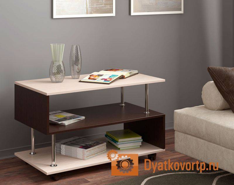 столик журнальный-5 двухцветный в Нижневартовске