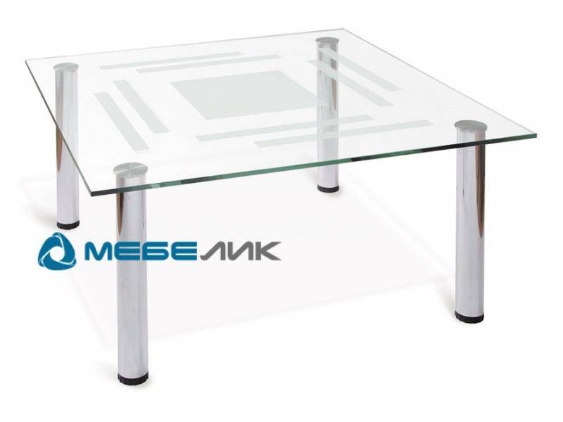 стол журнальный робер 8м хром в Нижневартовске