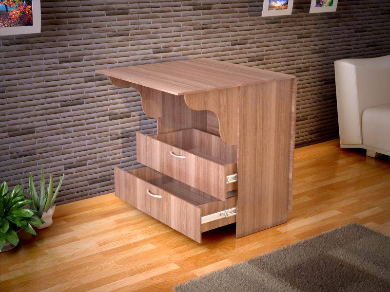 стол-книжка с ящиками в Нижневартовске