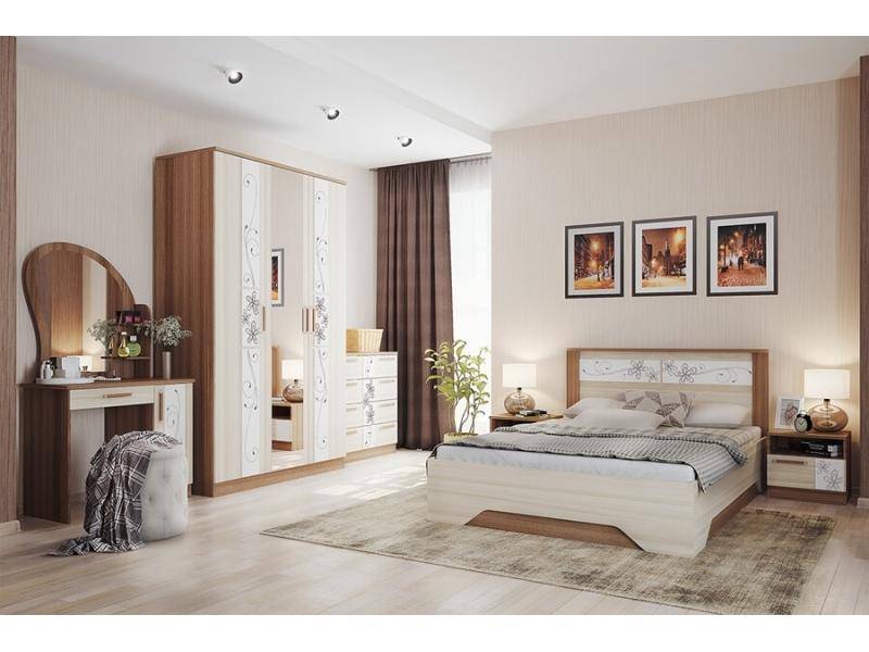 спальный гарнитур виола 3 в Нижневартовске