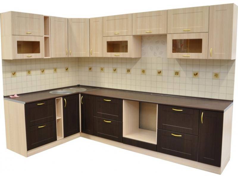 кухня угловая лиственница венге в Нижневартовске