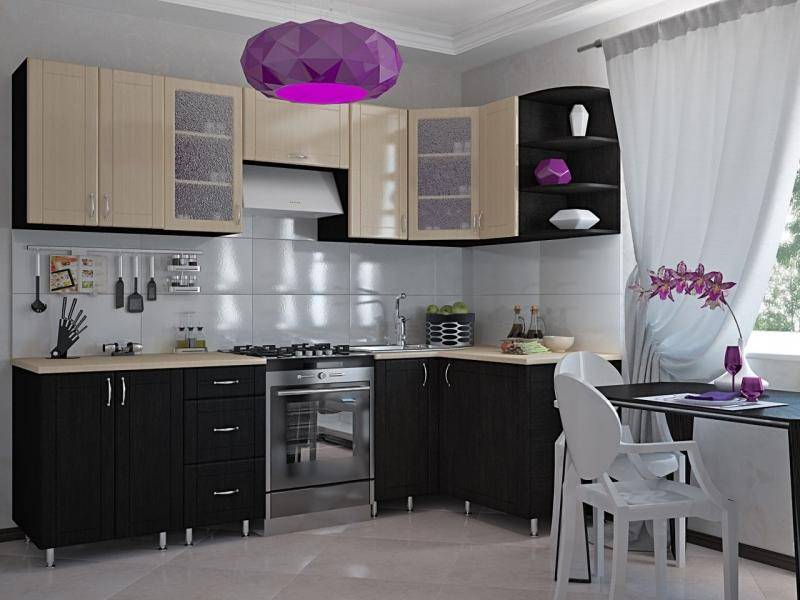 кухонный гарнитур угловой сорента в Нижневартовске