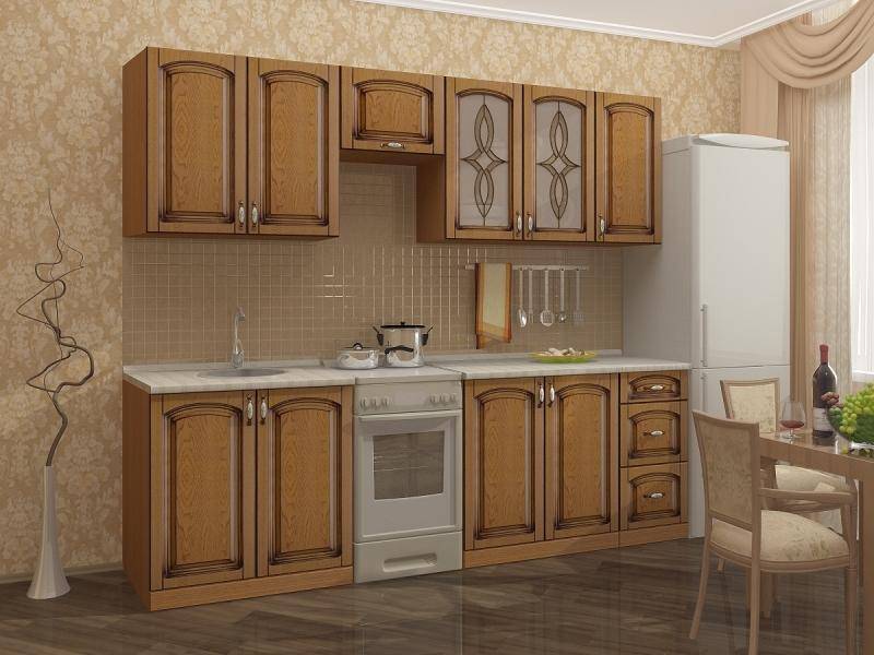 кухня прямая бук в Нижневартовске