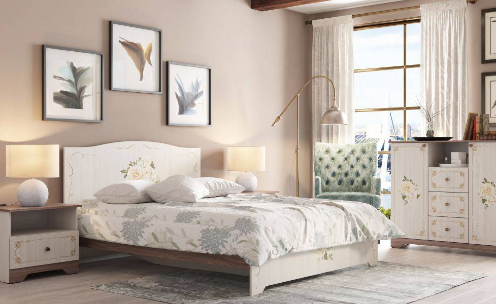 комплект для спальни прованс в Нижневартовске