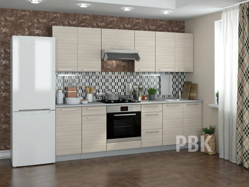 модульная светлая кухня в Нижневартовске