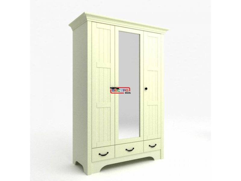 шкаф лдсп платяной сицилия 3х дверный в Нижневартовске