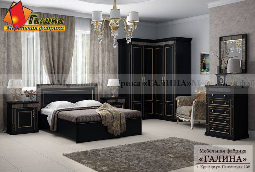 премиум спальный гарнитур патина 002 в Нижневартовске