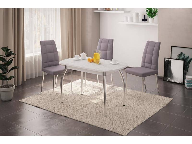 стол тэфи евро на опоре триумф-хром в Нижневартовске