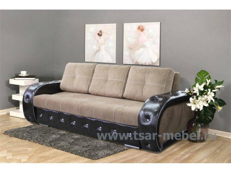 диван прямой с подушками бруклин в Нижневартовске