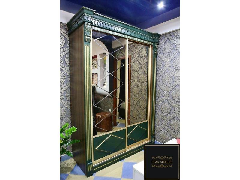 стильный шкаф-купе с зеркалом в Нижневартовске