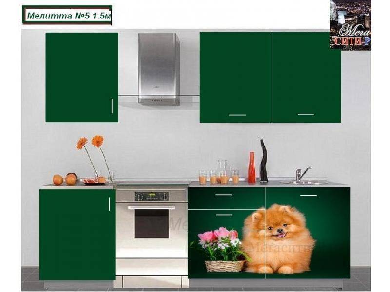 кухня прямая мелитта 5 в Нижневартовске