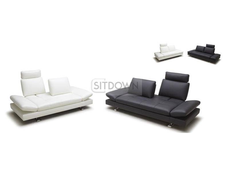 низкий кожаный диван амано в Нижневартовске