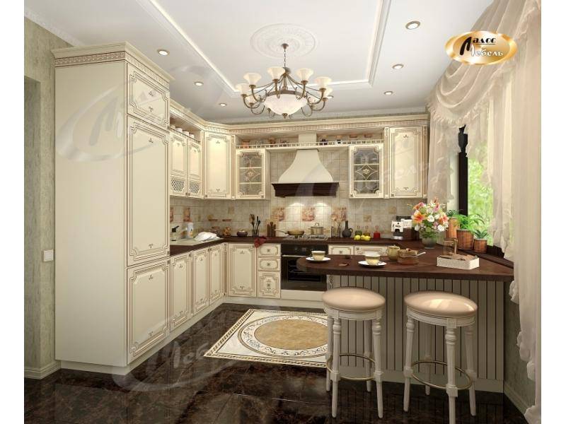 кухня угловая «каролина виоланта» в Нижневартовске