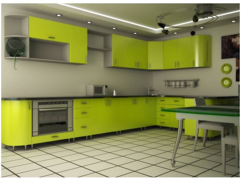 кухня прямая мдф элла в Нижневартовске