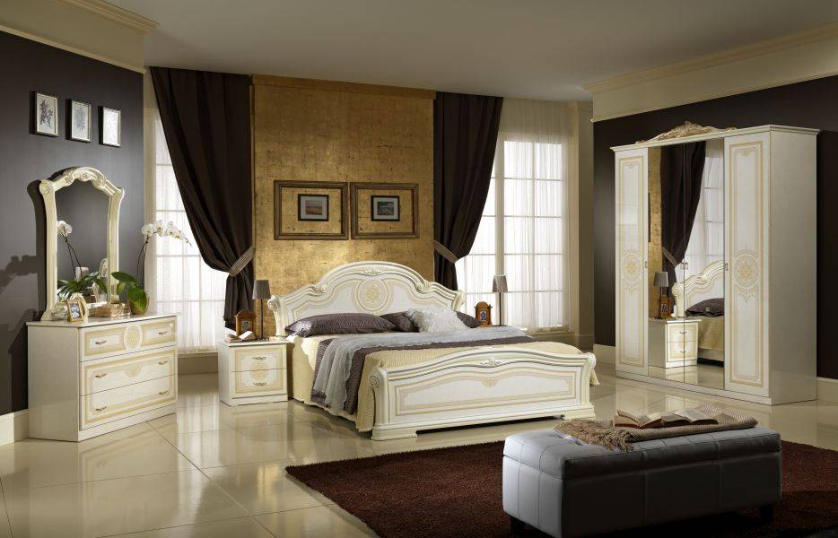 спальный гарнитур эвита беж в Нижневартовске