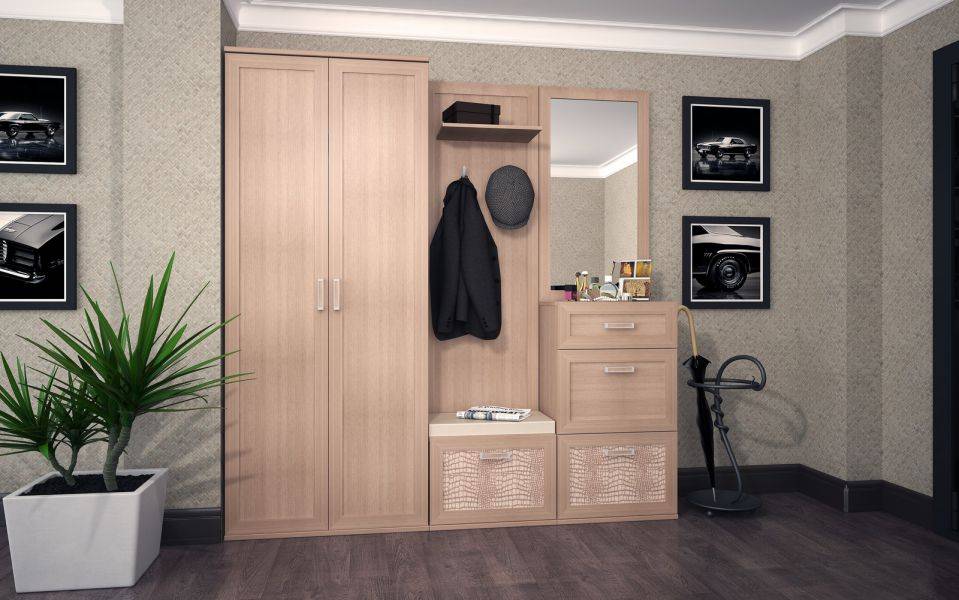 прихожая bella 3 рамочные фасады в Нижневартовске