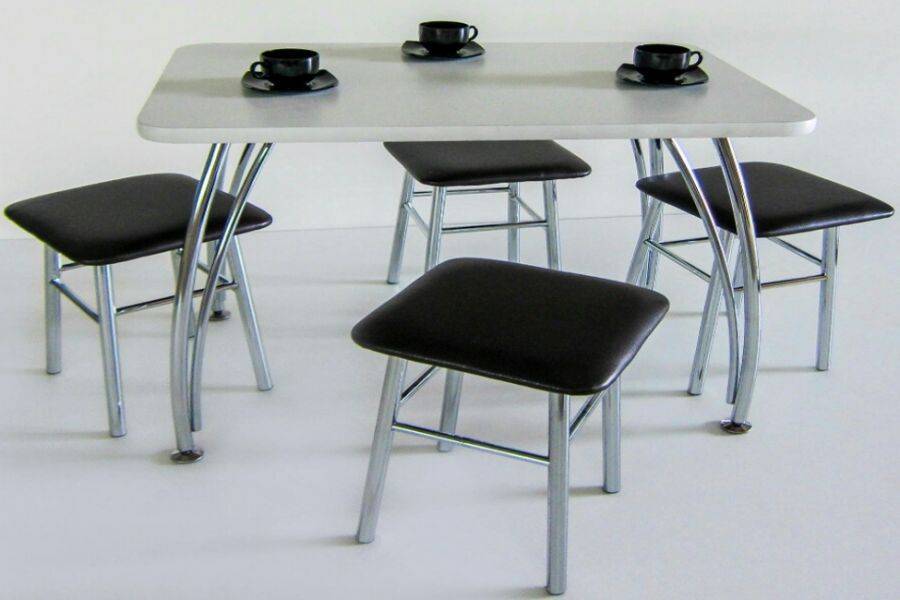 стол обеденный хром в Нижневартовске