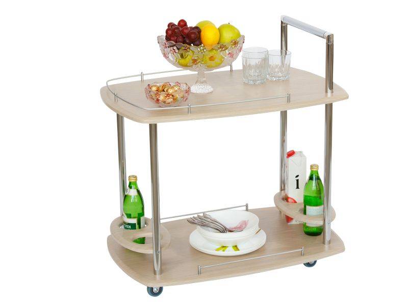 стол сервировочный банкет дуб белёный в Нижневартовске