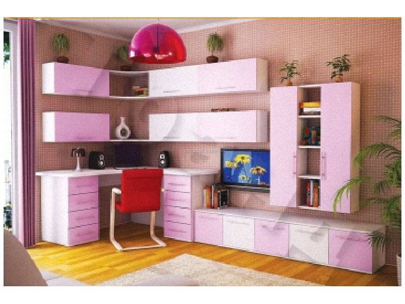розовая мебель для детской матильда в Нижневартовске