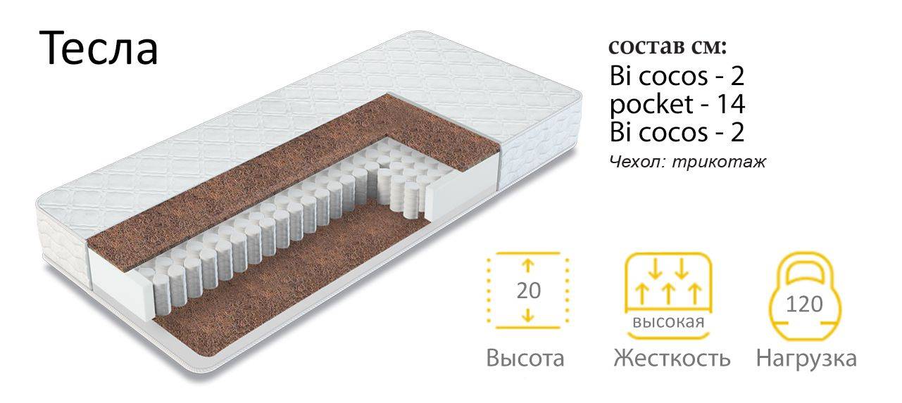 матрас тесла в Нижневартовске