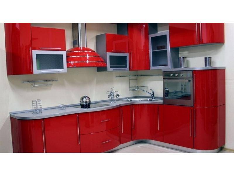 небольшая красная кухня эмаль в Нижневартовске