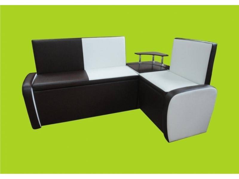 черно-белый кухонный угол венеция в Нижневартовске