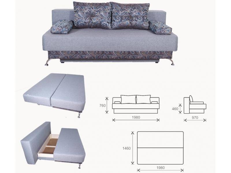 прямой диван дебют в Нижневартовске