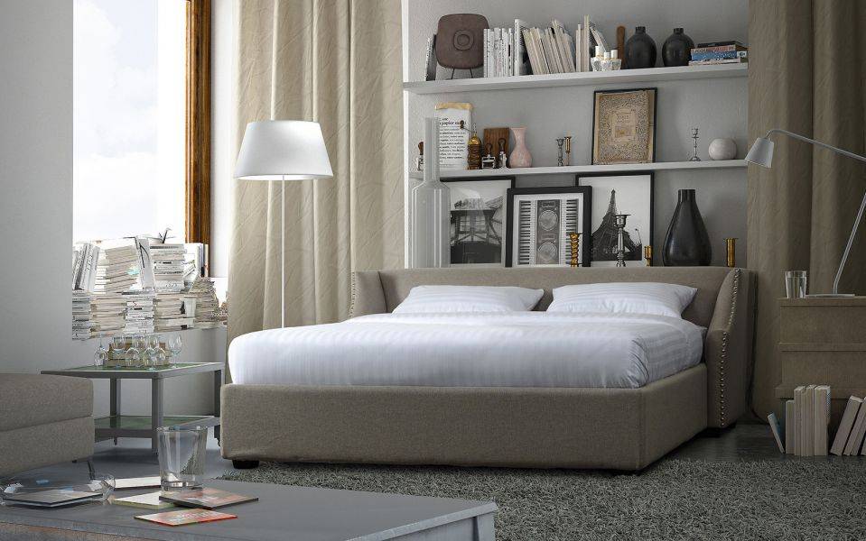 мягкая широкая кровать чарли в Нижневартовске