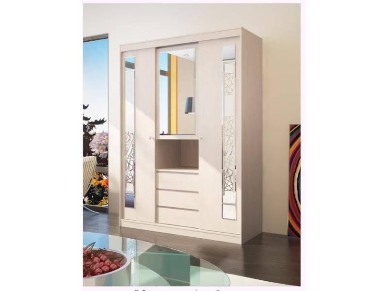 светлый шкаф-купе комо в Нижневартовске