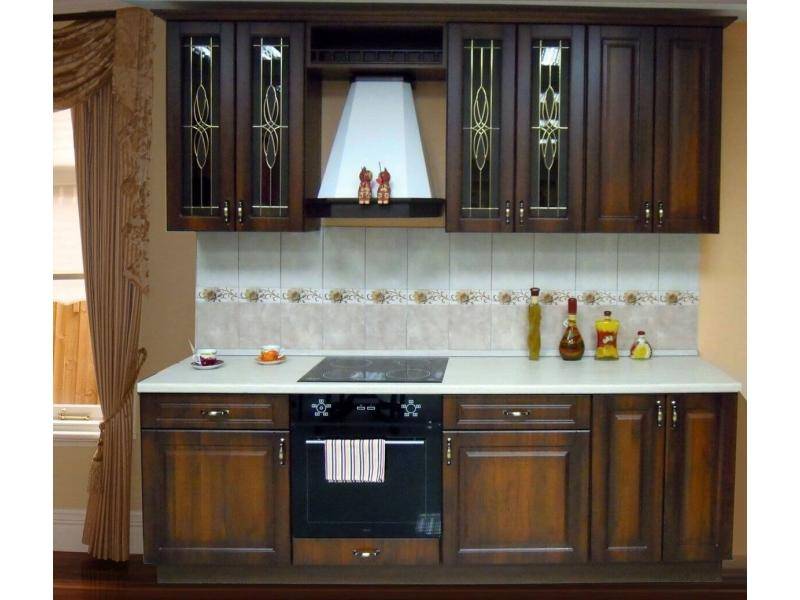 коричневая кухня кантри в Нижневартовске