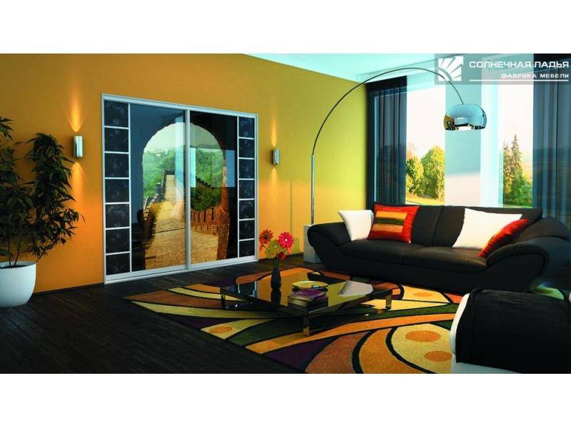 шкаф - купе для гостиной 42 в Нижневартовске